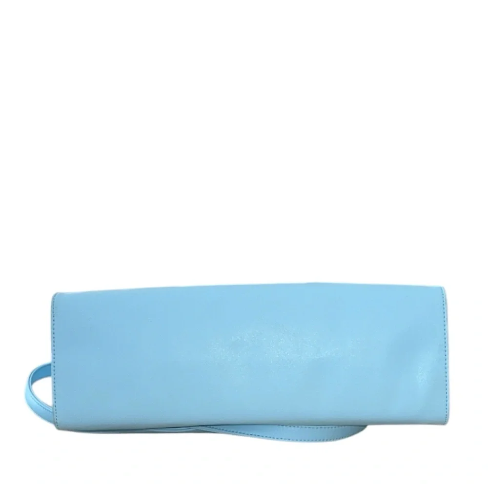 Telfar Pool Blue Medium Shopping‎ Crossbody Top Handle Tote Bag